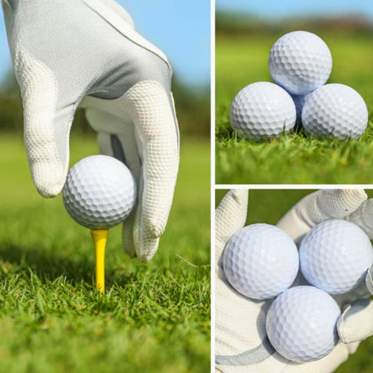 High quality 10/20Pcs Golf Balls Driving Range Double-layer Match Ball Colored Durable Golf Training Practice Ball for Match Use Peaceful Pleasures Health and Wellness