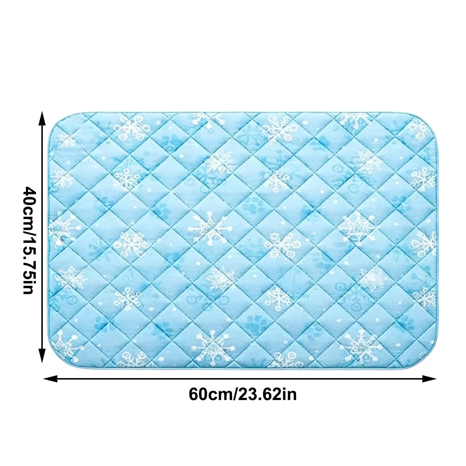 Dog Cooling Mat Waterproof Non-Slip Kennel Blanket Cooling Mat For Crate Kennel Car Sofa Bed Floor Summer Outdoor Indoor Peaceful Pleasures Health and Wellness