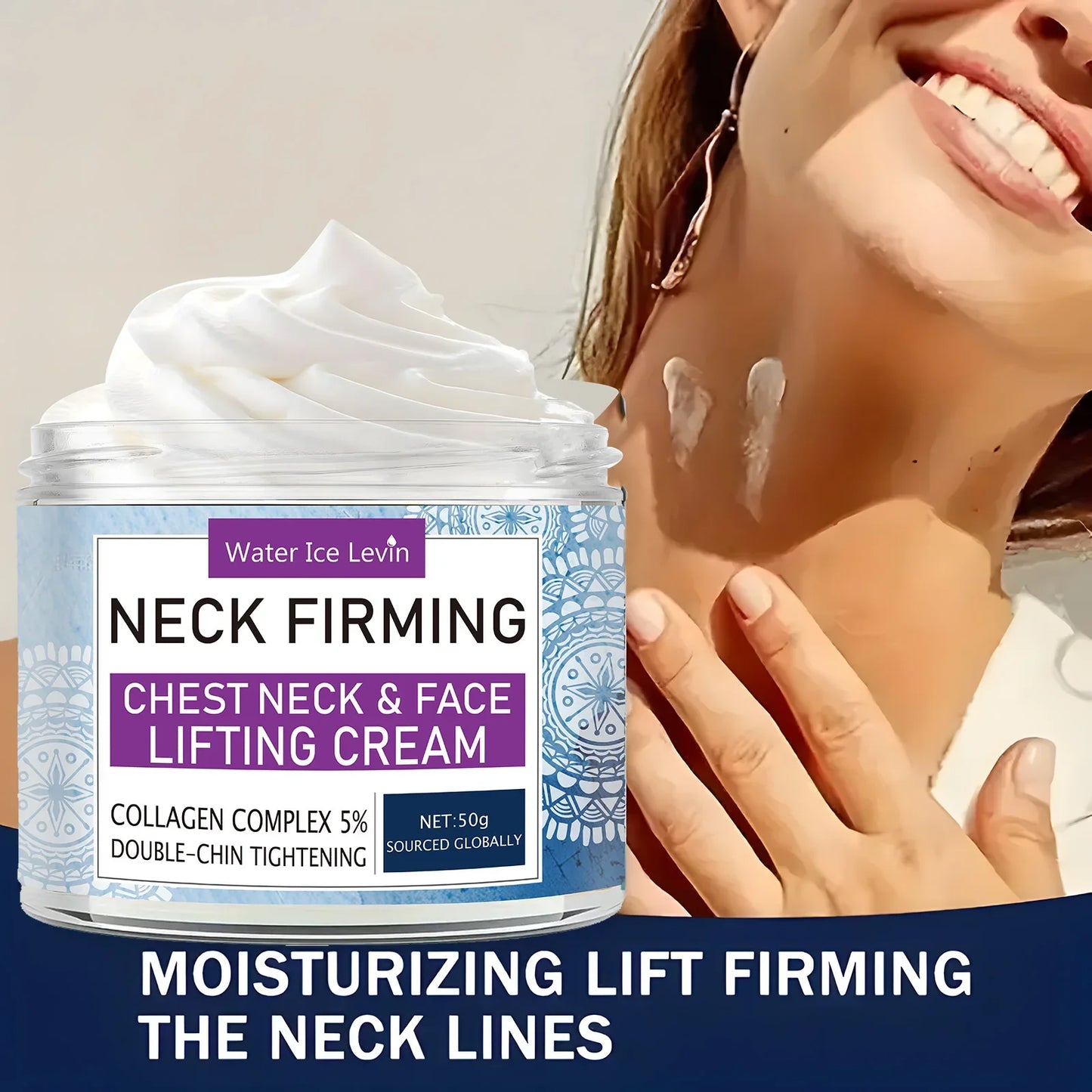 Collagen Retinol Neck Cream – Firming, Brightening & Anti-Aging