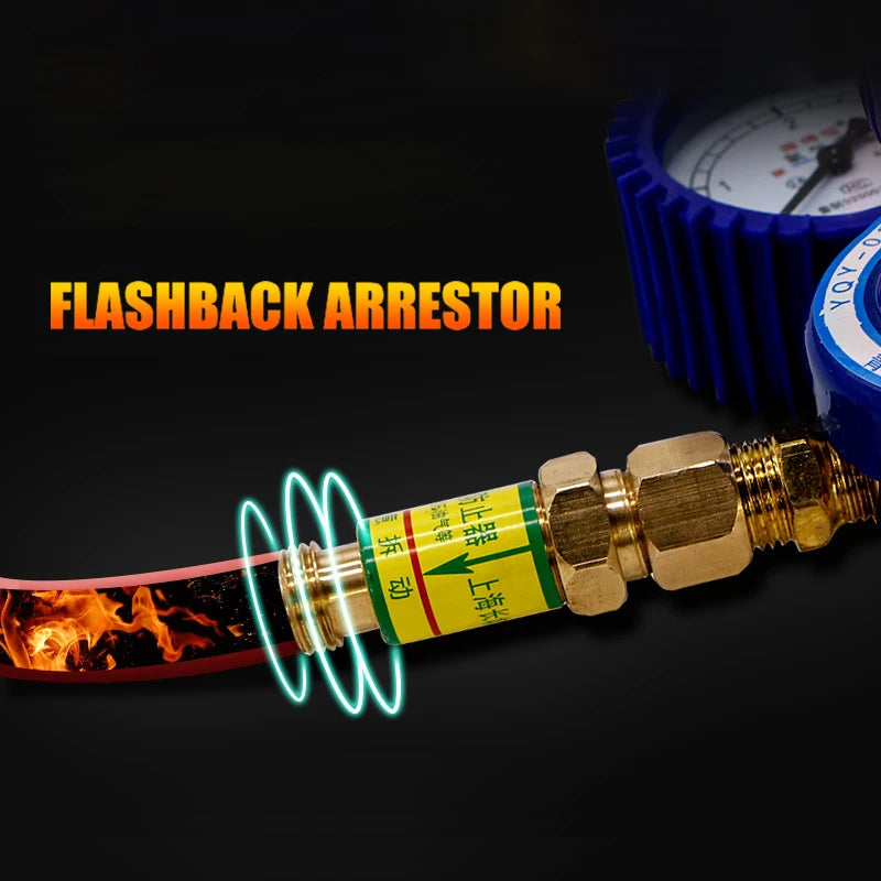Oxygen Acetylene Check Valves No Influence on the Flame Temperature for Pressures Reducer Cutting Torch Peaceful Pleasures Health and Wellness