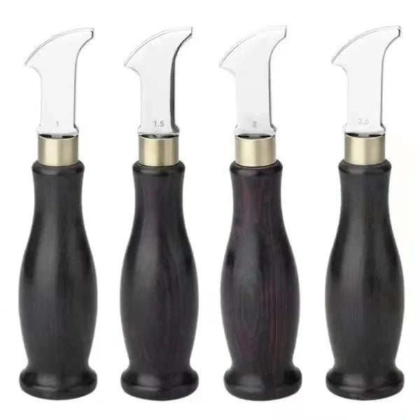 Professional Leather Edge Creaser & Grooving Iron Tool Set
