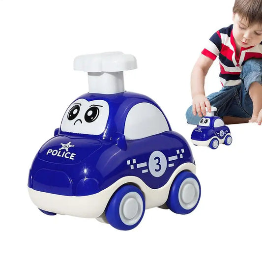 Baby Car Toy Inertia Cartoon Animal Engineering Vehicle Press Go Cartoon Truck Toys Pull Back Cars Toys for 1 2 3 Year Boys Gift Peaceful Pleasures Health and Wellness