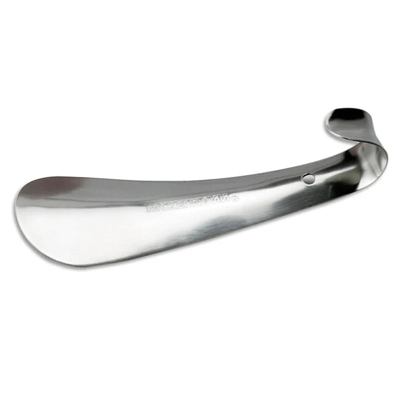 Stainless Steel Shoe Horn 14.5cm | Metal Shoes Lifter Tool