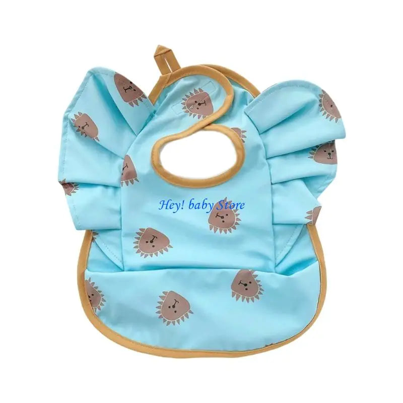 Angel Wing Flying Sleeve Baby Bib | Waterproof Catcher Bib