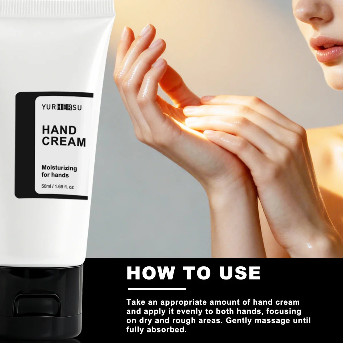 YURHERSU Intensive Hand Cream – Shea Butter 24H Moisture 50ml