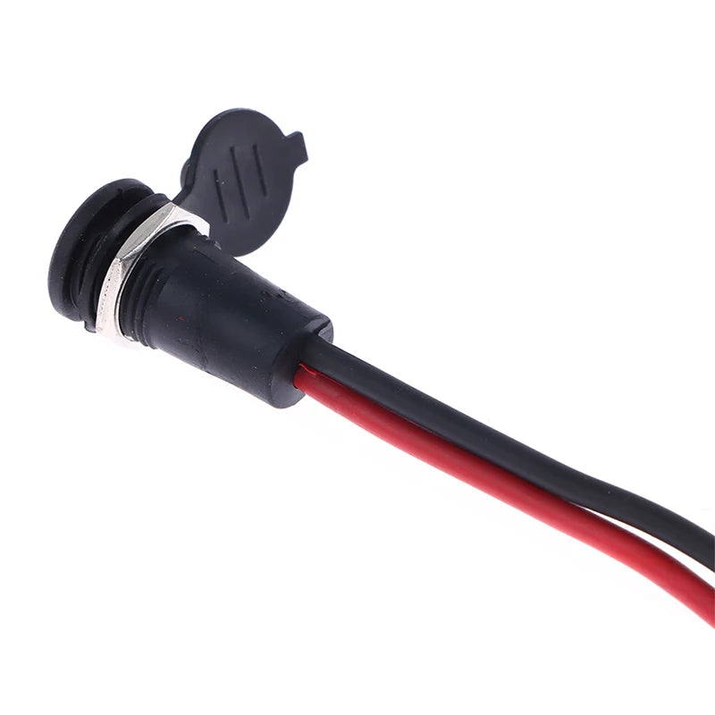1Pc DC power Female With Cable Wired 5.5 * 2.1 5.5*2.5mm DC Socket High Current All Male Female Power Plug Contor Peaceful Pleasures Health and Wellness