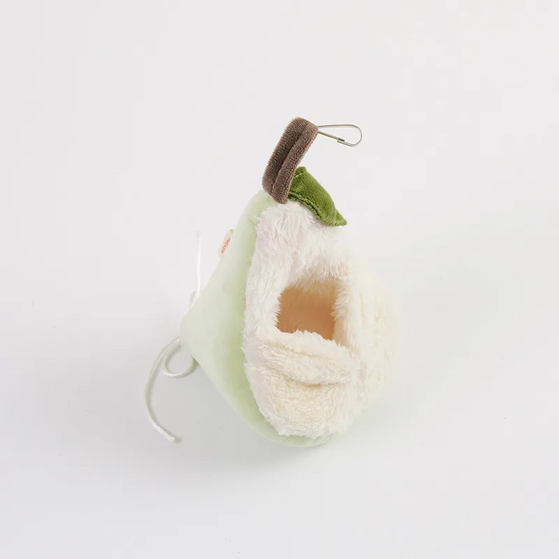 Plush Hamster Hammock Nest – Warm Bed for Small Pets & Parrots