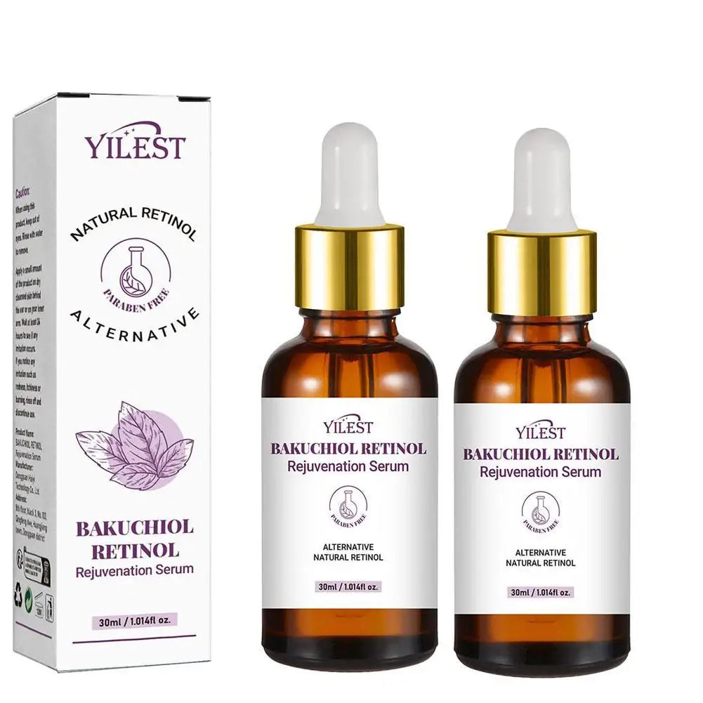 Jaysuing Bakuchiol & Retinol Rejuvenation Face Serum – 30ml Anti-Wrinkle, Firming & Brightening Skin Care Peaceful Pleasures Health and Wellness
