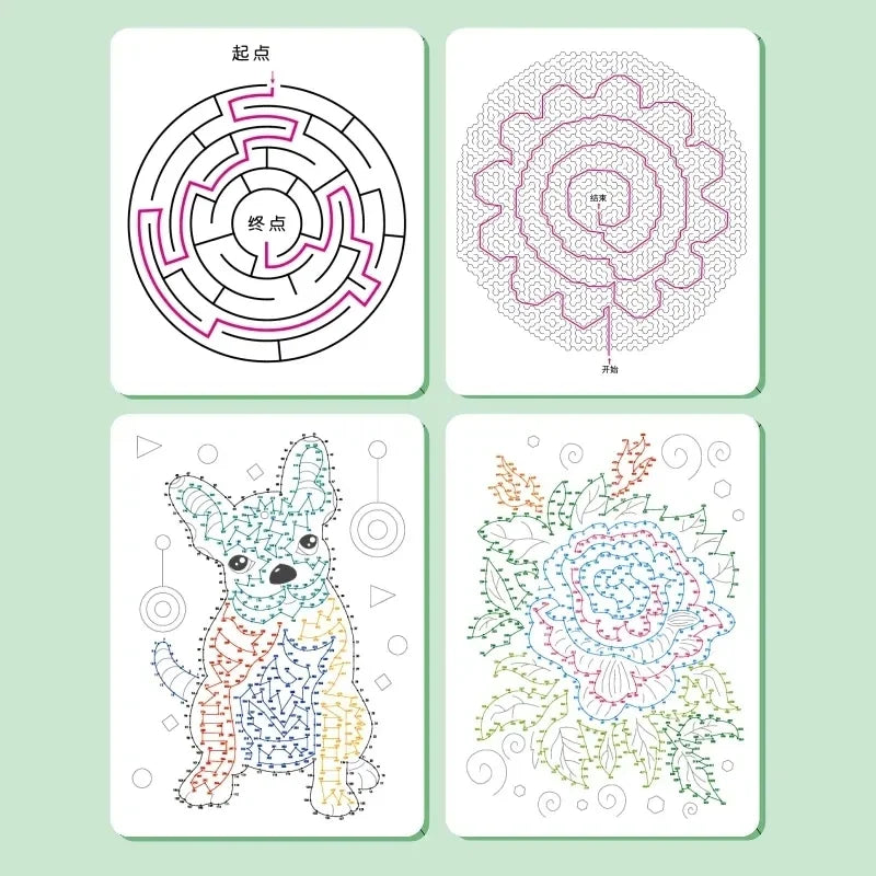 Magic Line Concentration Training Left Right Brain Development