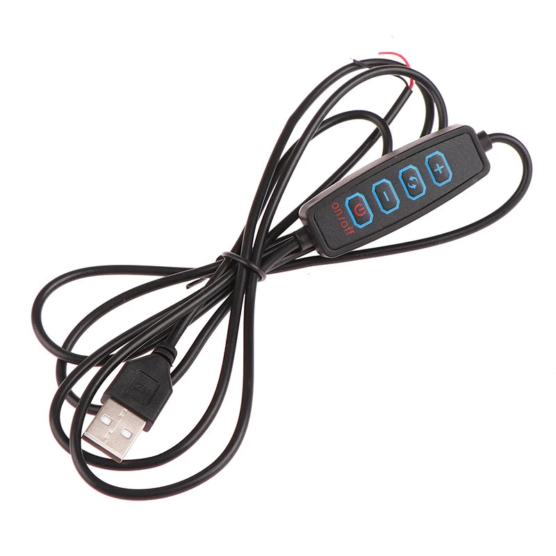 2-Channel 5V LED Dimmer Controller 4-Key Remote | CCT Bicolor Strip