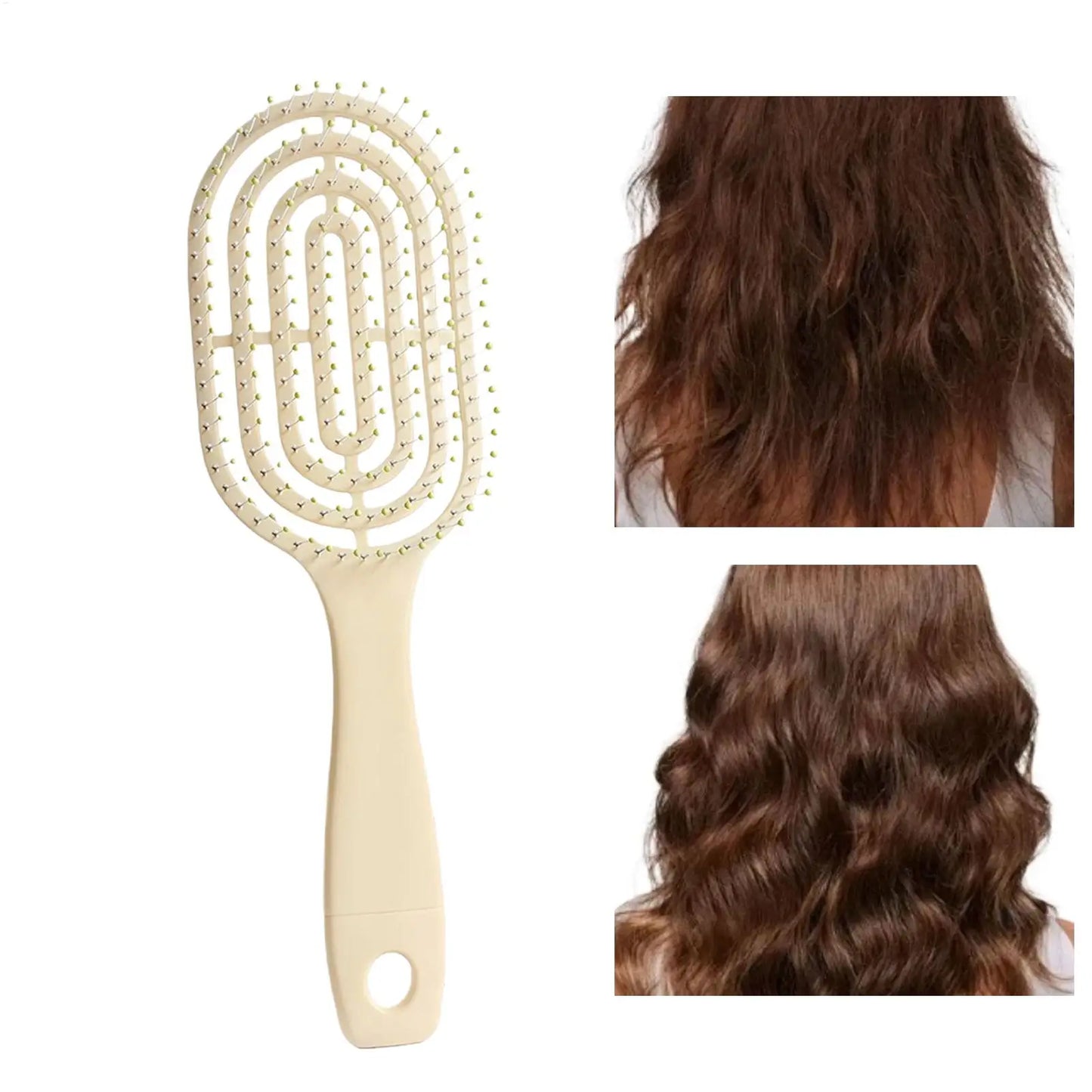 Anti-Static Detangling Hair Comb & Scalp Massage Brush