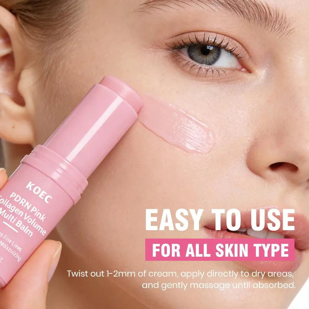 PDRN Pink Collagen Multi Balm Stick – Face, Lip & Eye