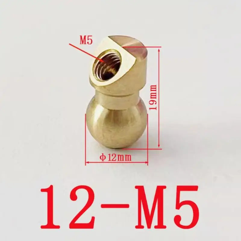 Brass Ball Joint Coolant Nozzle – CNC Lathe & Mill
