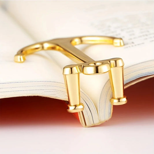 Stylish Anchor Metal Bookmark Durable Reader Page Holder Perfect Peaceful Pleasures Health and Wellness