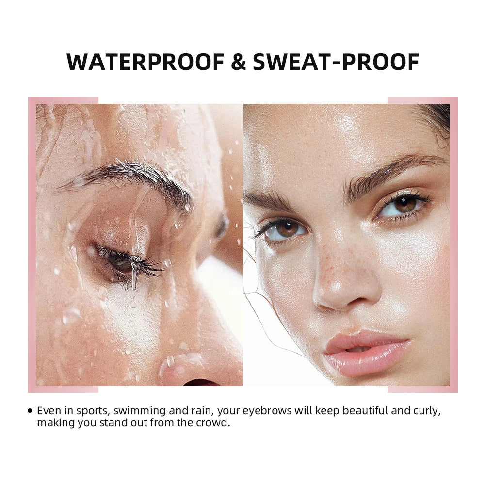 New Perm & Tint Eyebrow Kit Double Effect Eyebrow Kit Use plastic wrap to enhance eyebrows permanently (includes 2 shades) Peaceful Pleasures Health and Wellness