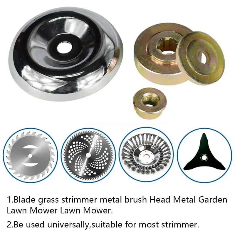 Garden Lawn Mower Grass Trimmer Head Adapter Nut Fixing Essential