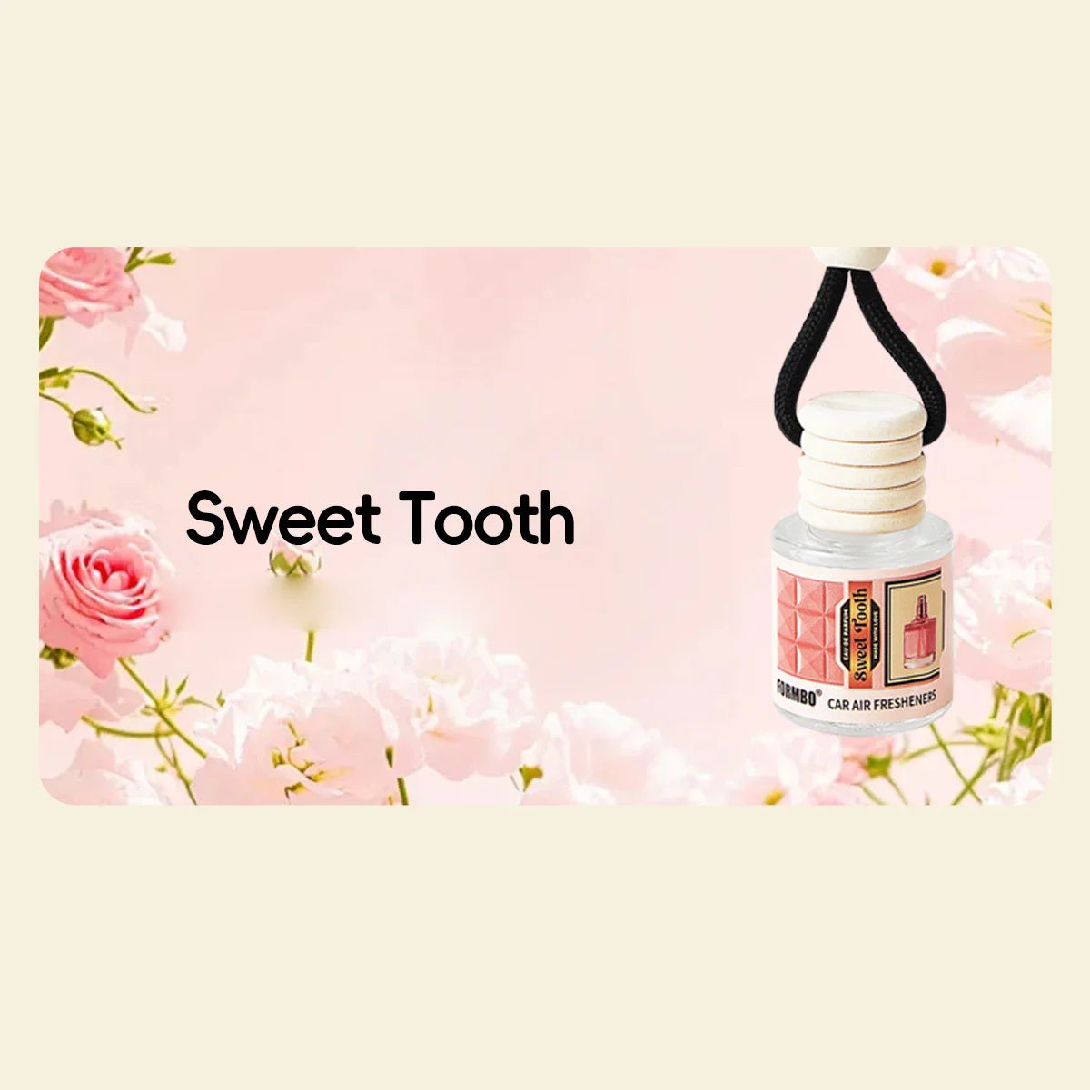 Long-Lasting Car Air Freshener – Essential Oil Fragrance