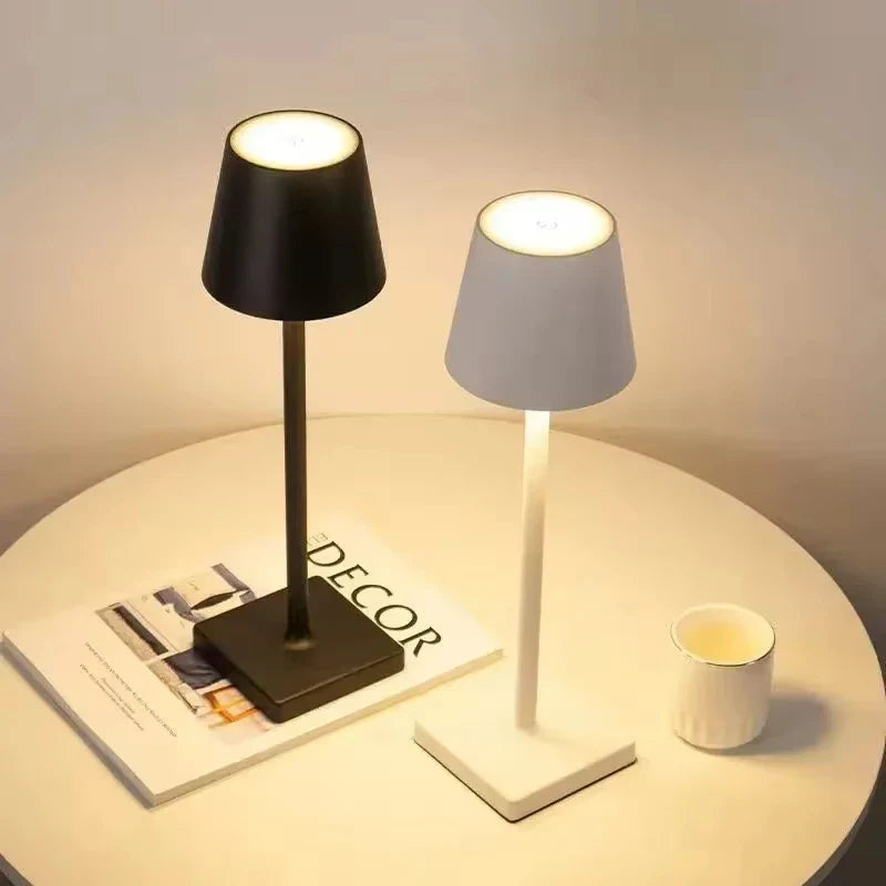 Rechargeable LED Touch Table Lamp – 3 Levels Dimmable