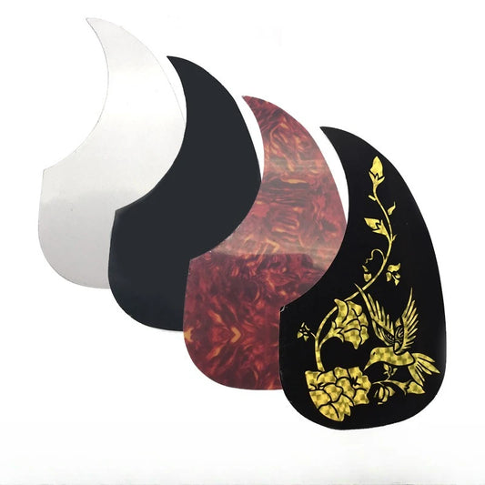 40 Professional Folk Acoustic Guitar Pickguard Self-adhesive Pick Peaceful Pleasures Health and Wellness