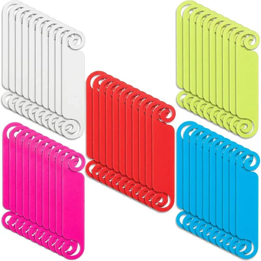 Cable ID Color Labels Wire Identification Tags – 10/20 Pcs Cable ID Tags Peaceful Pleasures Health and Wellness