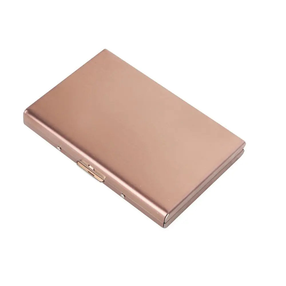 RFID Blocking Card Holder – Slim Metal Business Card Case