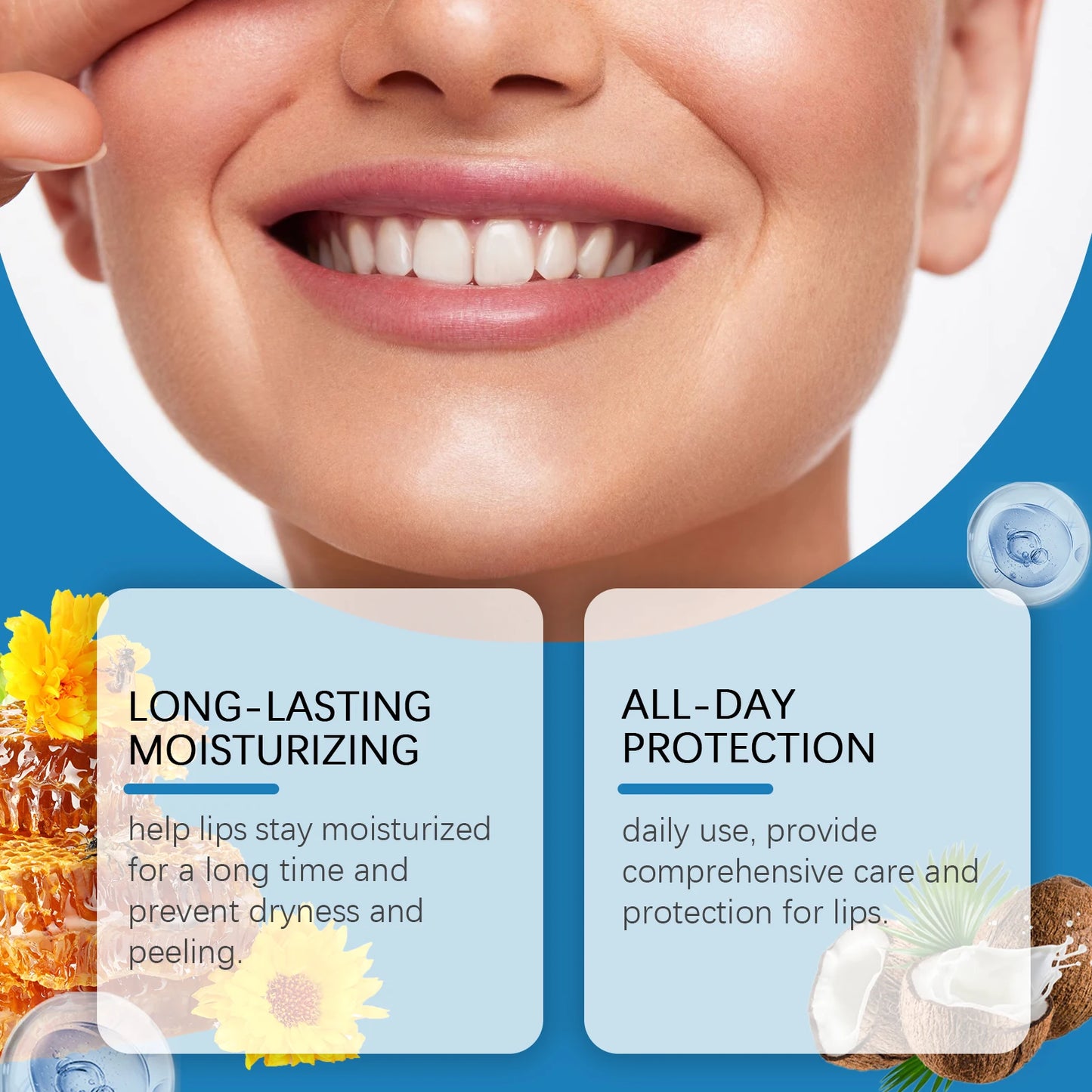 Hyaluronic Acid Lip Balm – Moisturizing & Anti-Crack (1/2/3 Pack)