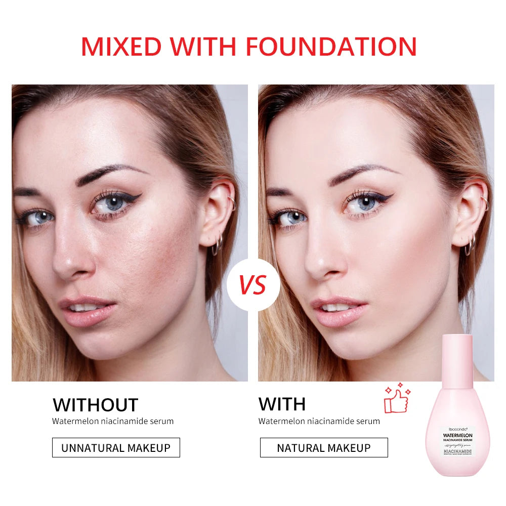 New Watermelon nicotinamide Light Bulb Essence Moisturizing Skin Brightening Face Brightening Essence For Women Skin Care Peaceful Pleasures Health and Wellness