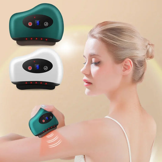 Electric Gua Sha Face Massager Facial Body Scraping Tool for Wrinkle Removal Skin Firm Tightening Lift Beauty Personal Care Peaceful Pleasures Health and Wellness