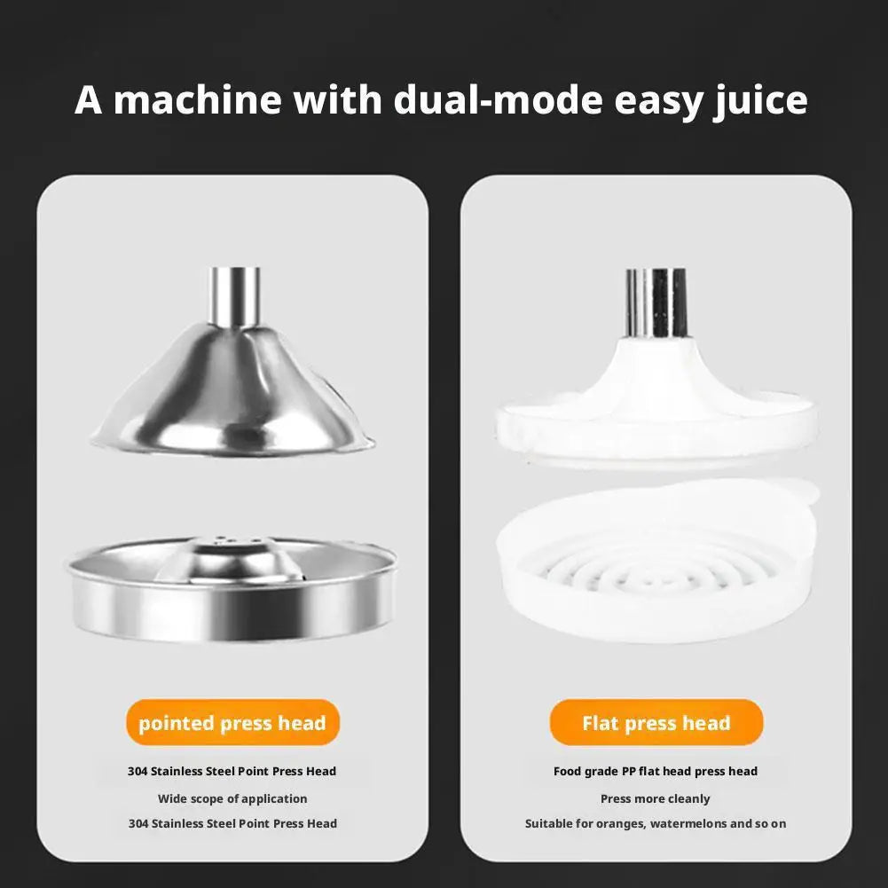 Manual Stainless Steel Citrus Juicer – Heavy Duty Lemon Squeezer