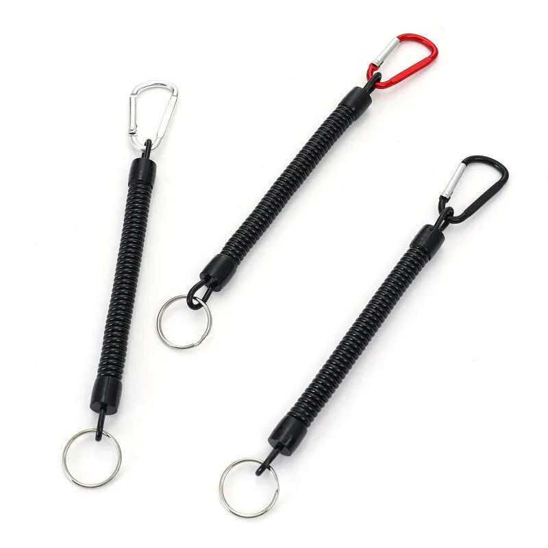 Fly Fishing Anti-Loss Buckle | Retractable Coil Rope Clip