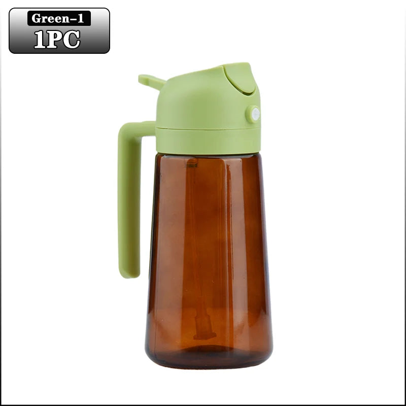 470ml Amber Glass Oil Sprayer & Dispenser | Air Fryer, BBQ, Cooking