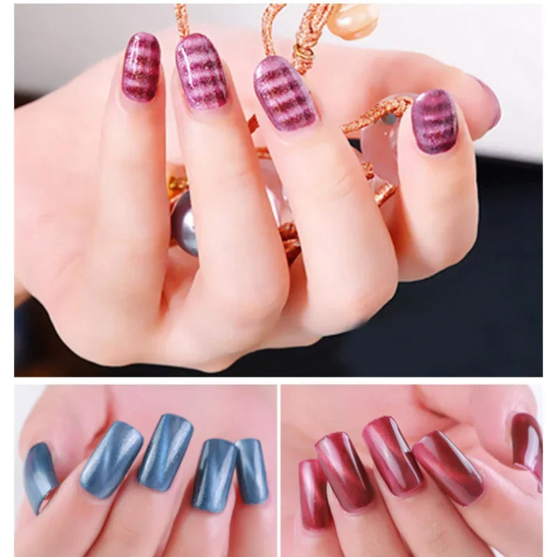 Magnetic Nail Art Stick 9D/5D Cat Magnetic Effect Strong Magnet Board Painting Gel Nail Gel Polish Varnish Tools Peaceful Pleasures Health and Wellness