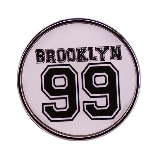 Brooklyn Nine-Nine TV Show Enamel Pin – 99 Precinct Badge Enamel Brooch Pin Oasis Select Default Title