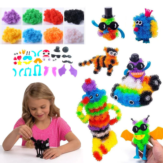 Sticky Thorn Ball Building Blocks Connect Toys Kids Toddlers 3D Model Peaceful Pleasures Health and Wellness