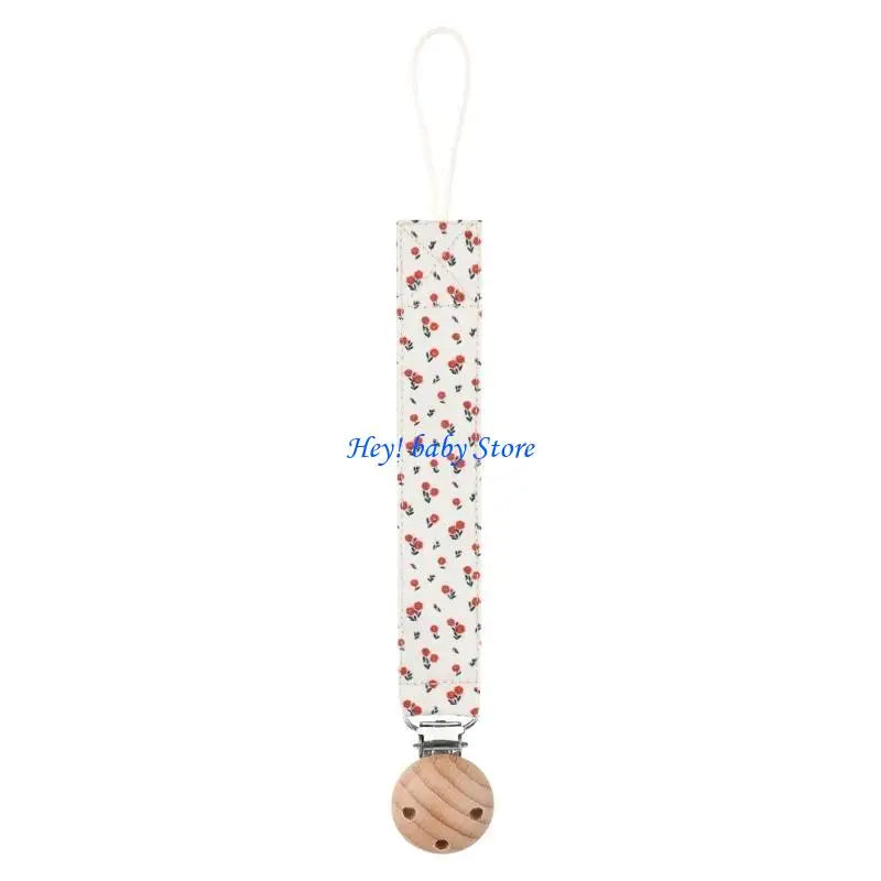 Flower Teether Pacifier Clip Chain for Baby Boys & Girls