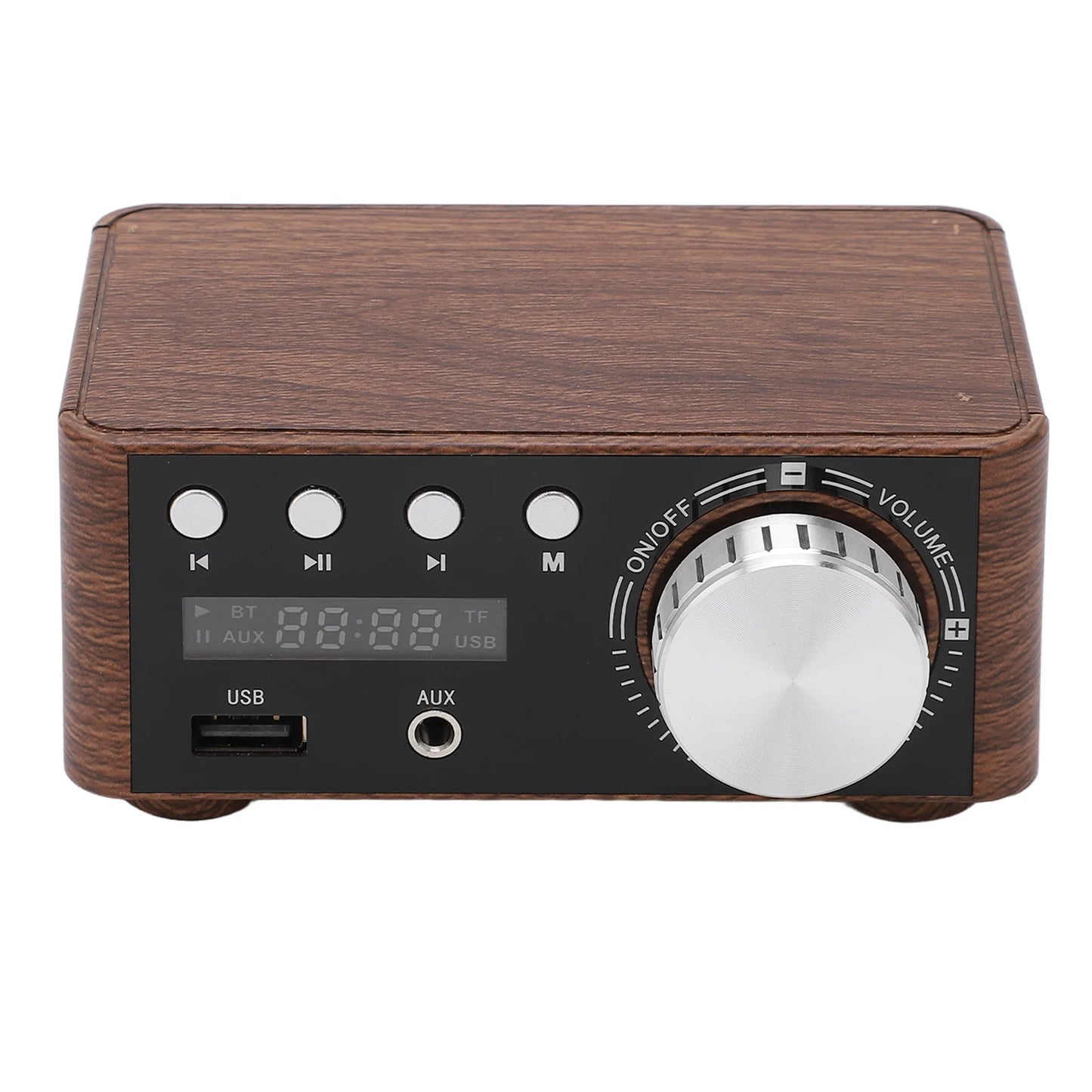 Mini Power Amplifier Mini 5.0 Power Amplifier Stereo HiFi Digital Amp 2 Channel 50W and 50W with USB Input Peaceful Pleasures Health and Wellness Default Title