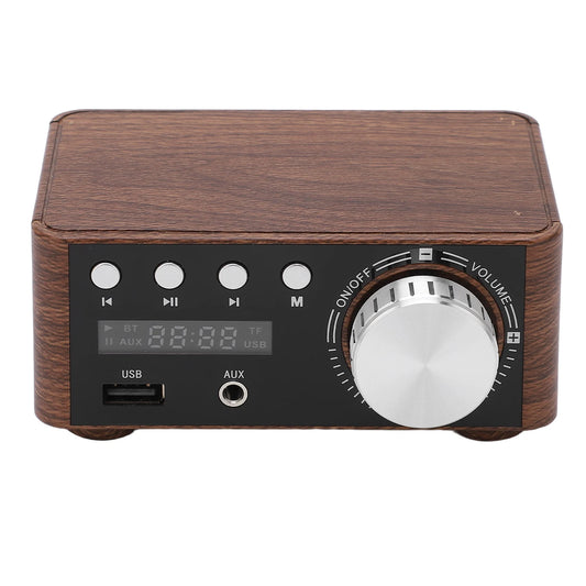 Mini Power Amplifier Mini 5.0 Power Amplifier Stereo HiFi Digital Amp 2 Channel 50W and 50W with USB Input Peaceful Pleasures Health and Wellness Default Title