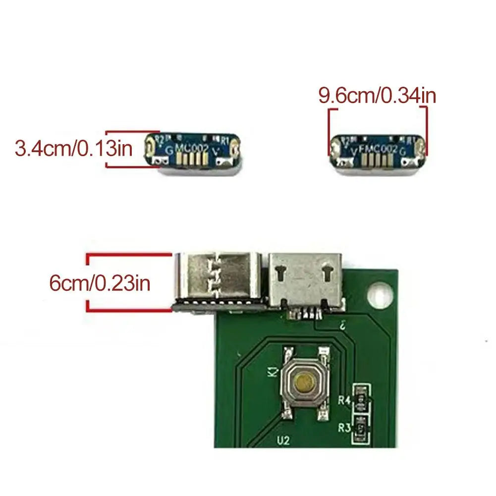 10-Pack USB-C Female Socket Connectors – DIY Micro-USB Upgrade