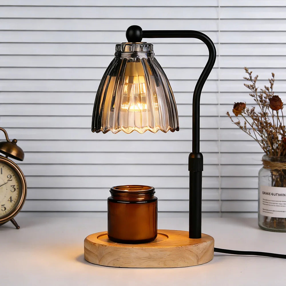 Nordic Candle Warmer Lamp with Timer & Dimmer | Wax Melt Light