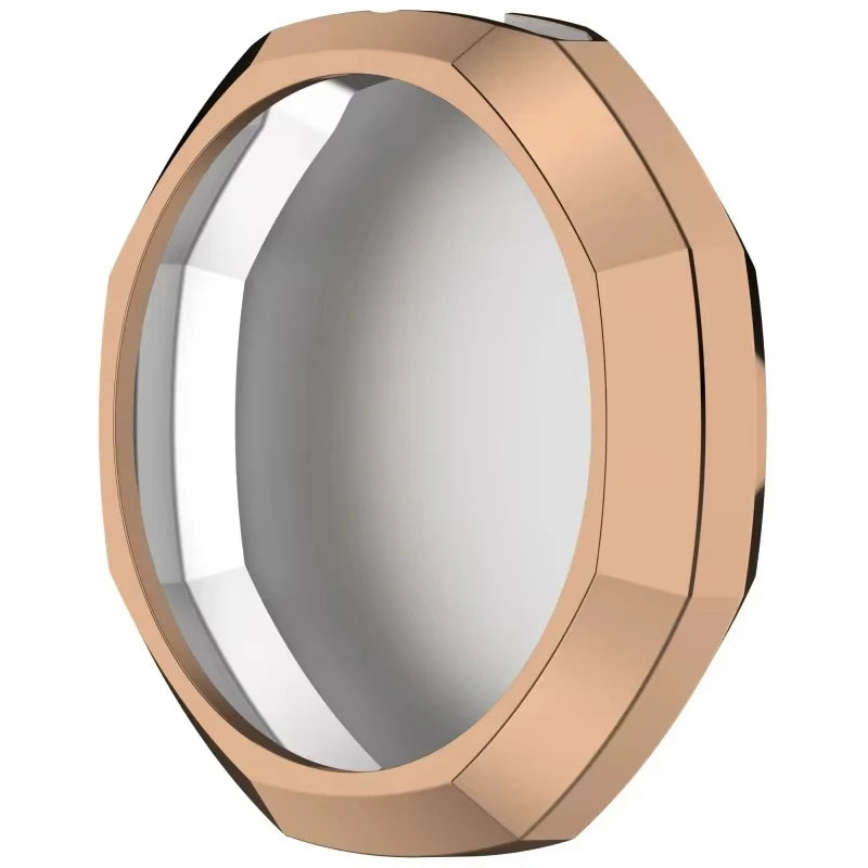 Soft TPU Case for Swatch x AP Royal Oak Pocket Watch Peaceful Pleasures Health and Wellness Rose Gold