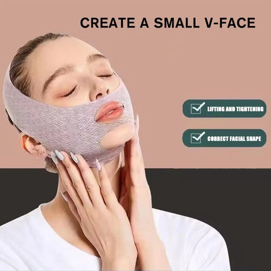 SADOER V Line Chin Up Mask – Face Lifting & Sculpting Strap Face Lifting Mask Oasis Select