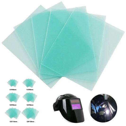 Welding Helmet Lens Cover Protector Plates – 10-Pack PC Shield Welding Lens Protector Oasis Select 110X90mm