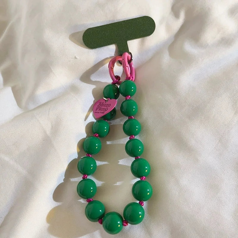 Beaded Phone Wrist Strap – Detachable Wristlet Lanyard