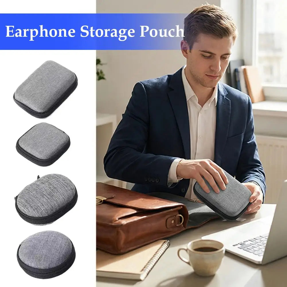 Portable Earphone & Cable Organizer Pouch | Multi-Size Tech Bag