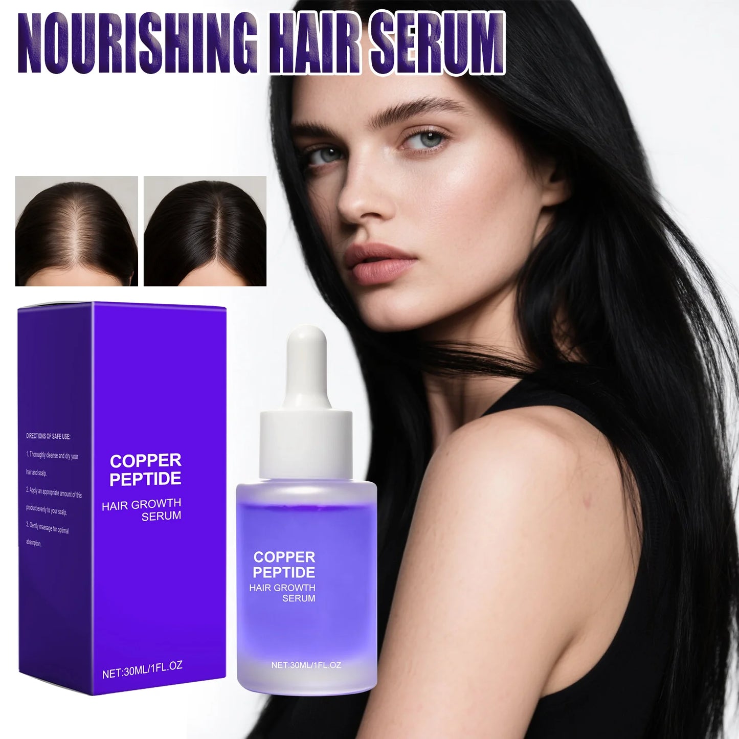 Scalp Revitalizing Serum | Glycerin & Vitamin E Hair Essence