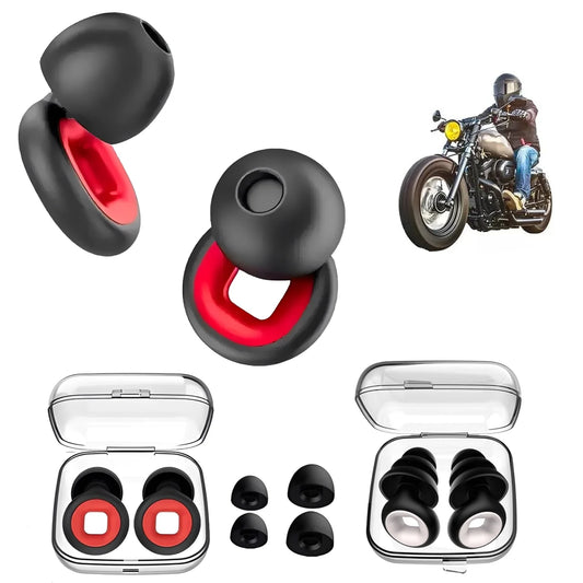 Silicone Motorcycle Earplugs – Noise Reduction for Riding & Sleep Noise Reduction Earplugs Peaceful Pleasures Health and Wellness