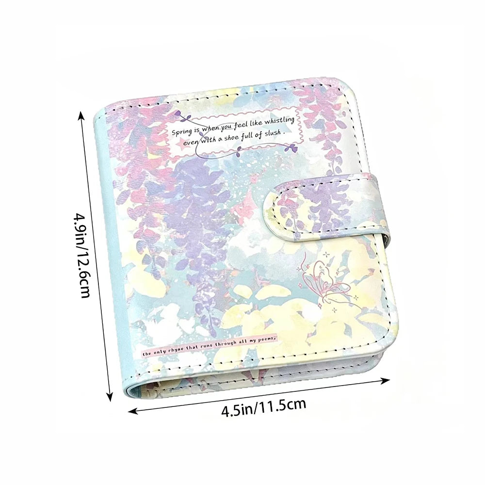 40 Inner Pages Grid Card Book Ins Wind Magnetic Photo Album Portable