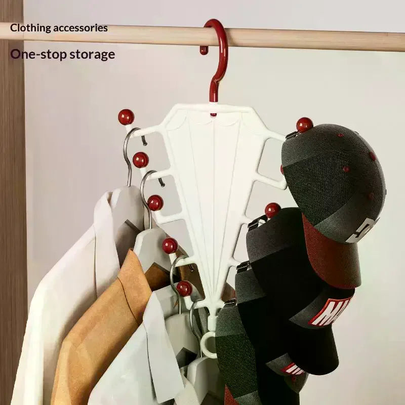 V-Shape Double-Sided Closet Hanger | 12-Hook Space Saver