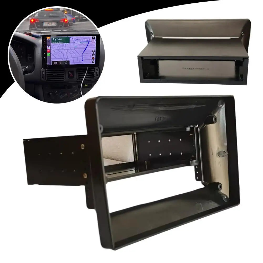 1 Din 9/10 Inch Car Stereo Radio Fascia Frame Adapter Panel