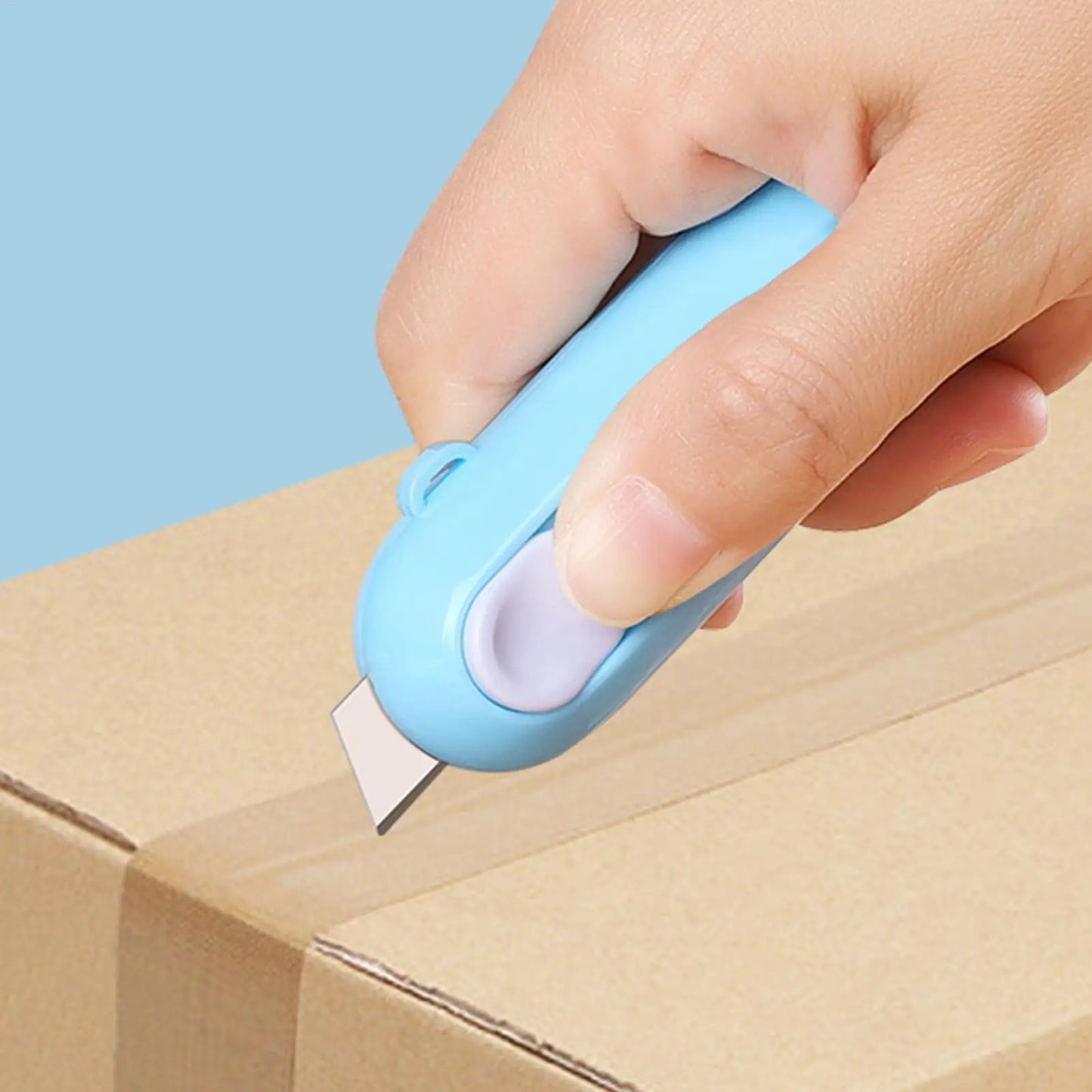 Thermal Paper Eraser & Address Cover Fluid Label Eraser with Box Cutter for Home Office Mail Package Shipping Post Office School Peaceful Pleasures Health and Wellness
